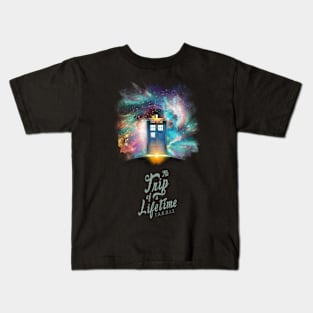 Trip of a Lifetime - TARDIS Kids T-Shirt